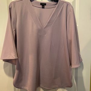 Ann Taylor soft Lilac Dressy Top L